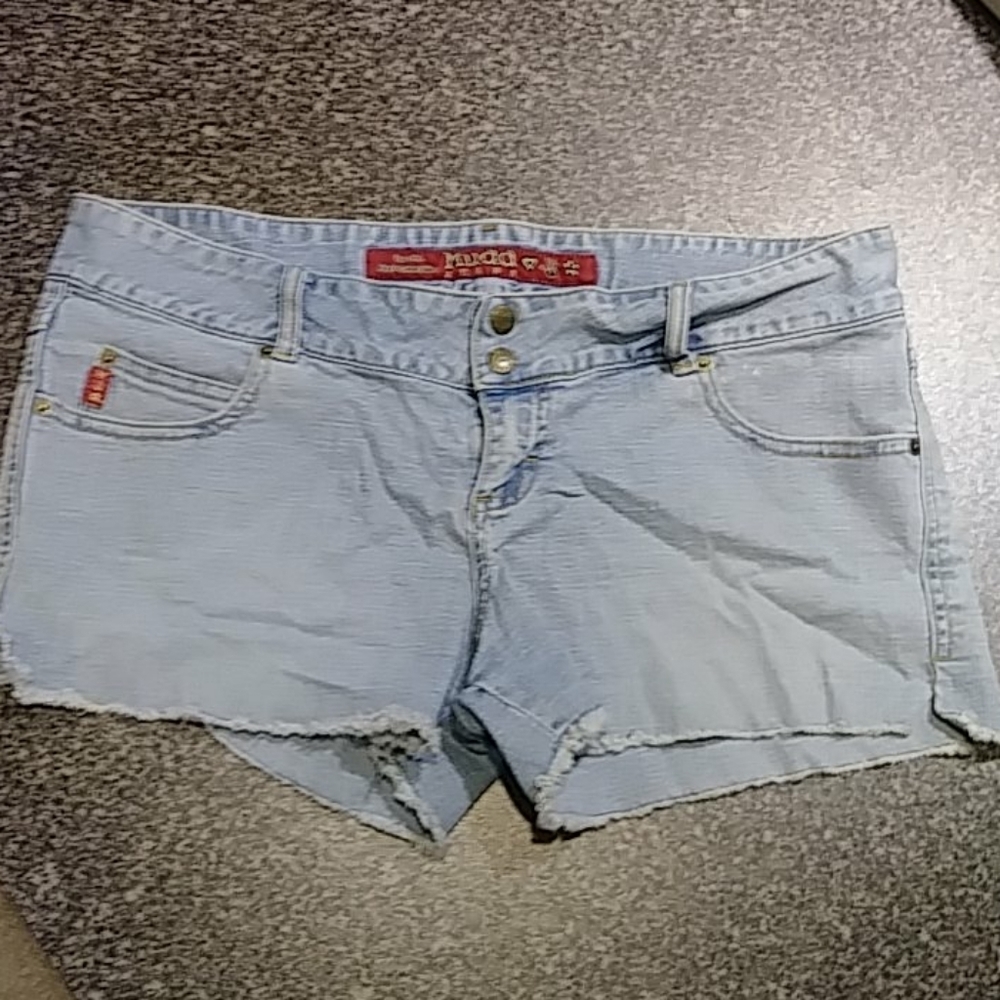 MUDD denim shorts stretchy